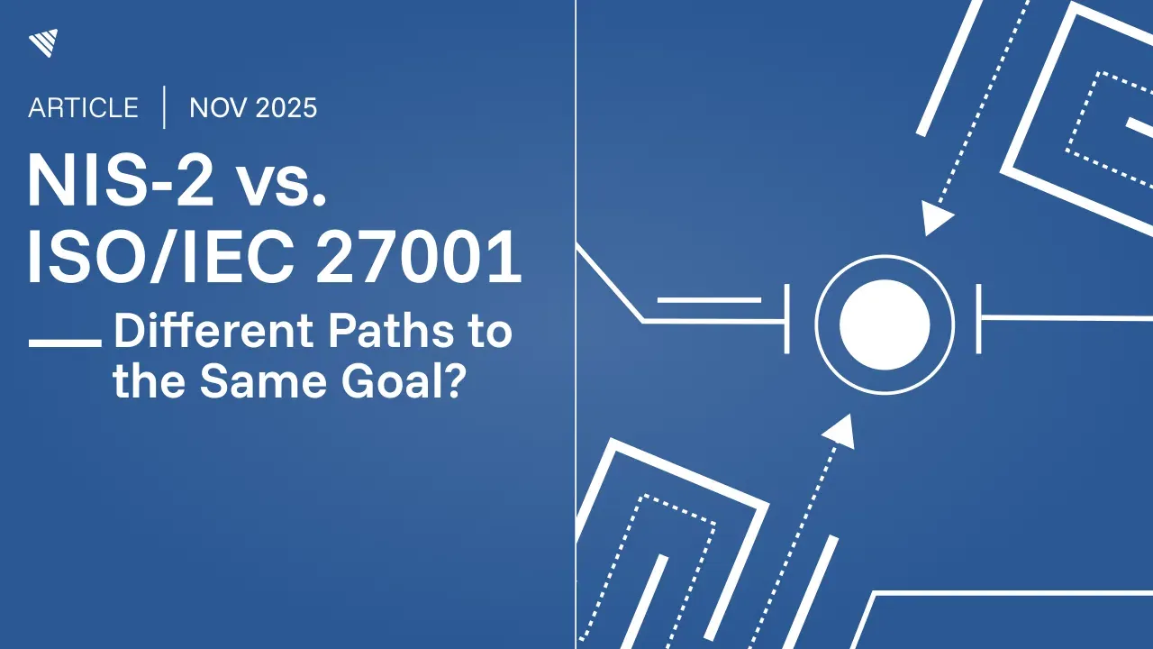 ISO IEC 27001 and NIS2 Alignment Explained · ThoughtStack · ISD FENIQS